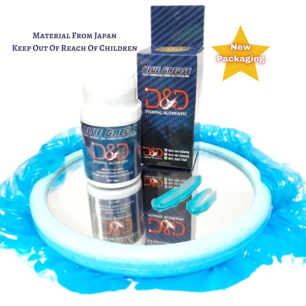 Jual BLUE GREASE DND (Deni Nak Daloeng) MAINTENANCE FOR REEL Shopee