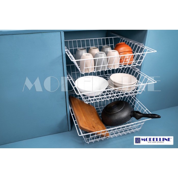Jual Rak Dapur Serbaguna Tempat Penyimpanan Sayur Modeline | Shopee ...