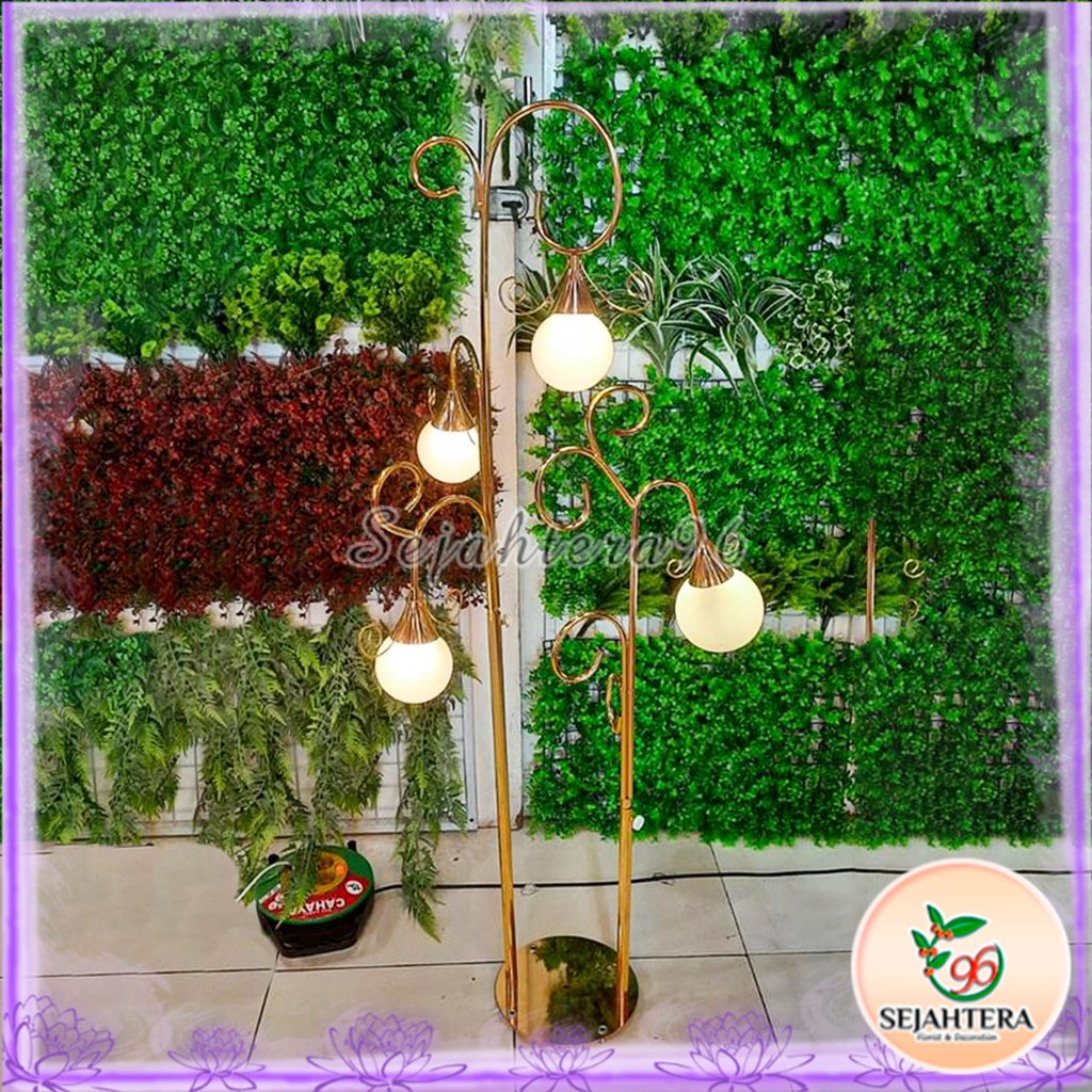 Jual Lampu Hias Standing dekorasi wedding lampu led lampu bola tabung