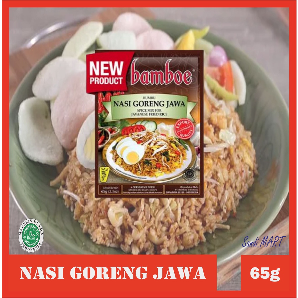 Jual Bumbu Bamboe Nasi Goreng Jawa | Spice Mix for Indonesian Fride