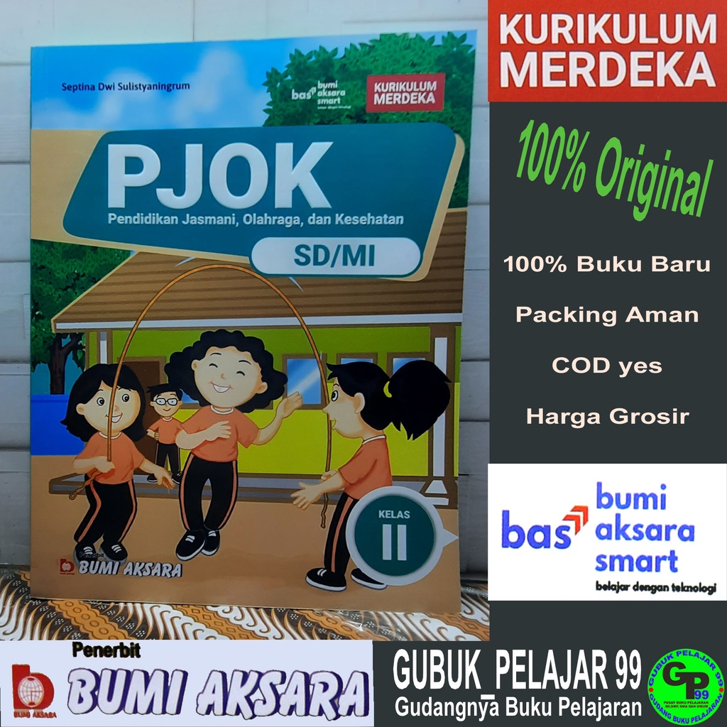 Jual Buku Siswa PENDIDIKAN JASMANI, OLAHRAGA DAN KESEHATAN (PJOK) Kelas ...