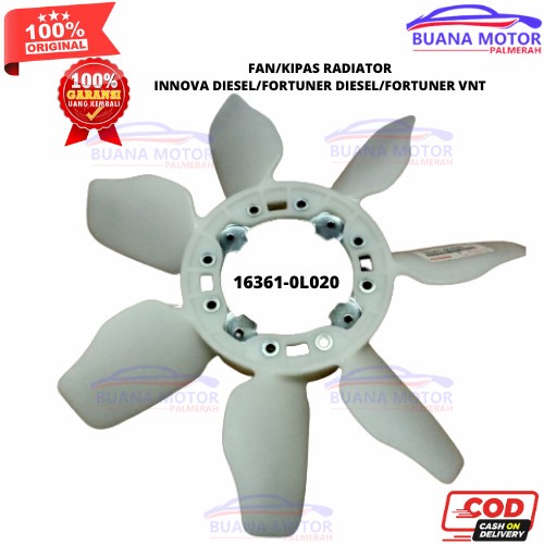 Jual Fan Kipas Radiator Innova Diesel/Fortuner Diesel/Fortuner VNT ...