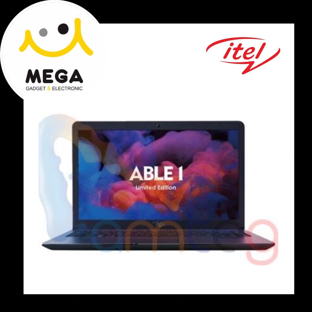 Jual Itel Laptop Able 1 14" Intel Celeron N3350 4GB + 1TB Garansi Resmi ...