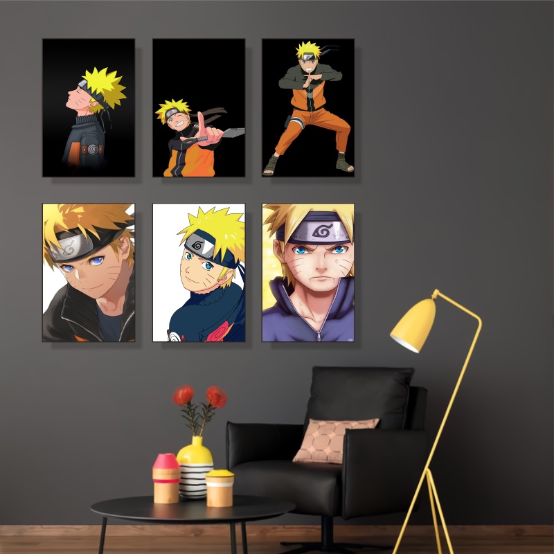 Jual Poster Dinding Kayu Anime Naruto Icons Hiasan Dinding Motif Icons Naruto Shopee Indonesia