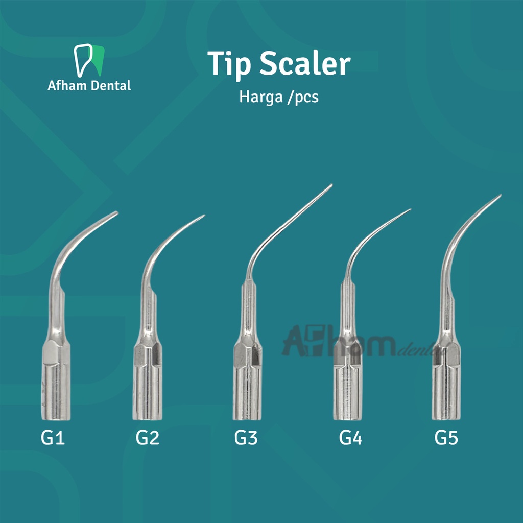 Jual DENTAL TIP TIPS SCALLER SATUAN / UJUNG KEPALA SCALER PER PCS ECER