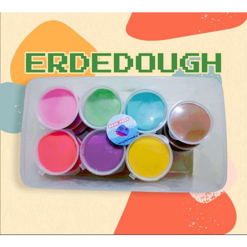 Jual ERDE DOUGH HOMEMADE FOOD GRADE TANPA LILIN/ PLAYDOUGH /MAINAN ...