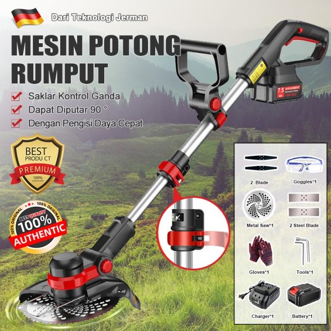 Jual Mesin Potong Rumput Elektrik V Mesin Potong Rumput Baterai