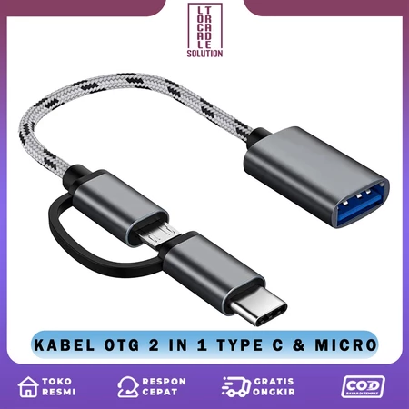 OTG 2 In 1 Type C & Micro USB