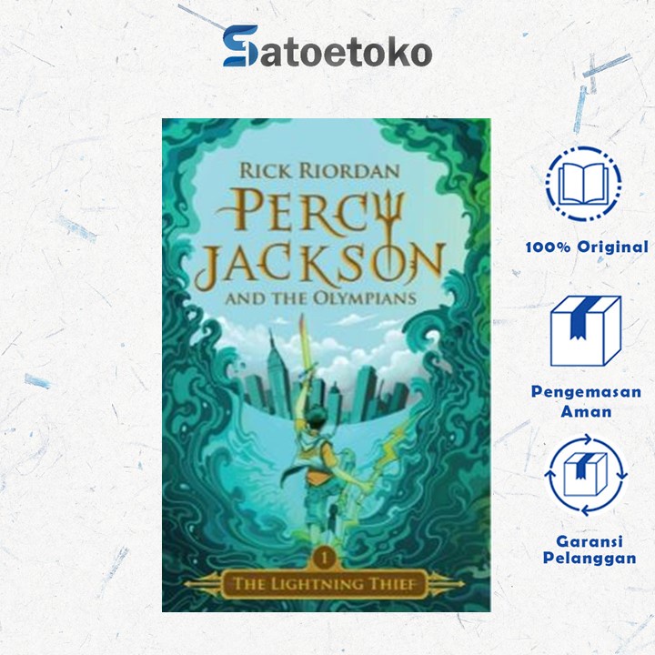 Jual Percy Jackson And The Olympians 1 The Lighting Thief Republish