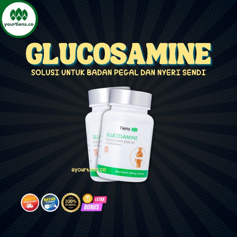 Jual GLUCOSAMINE TIENS Obat Nyeri Sendi Dan Tulang Obat sendi