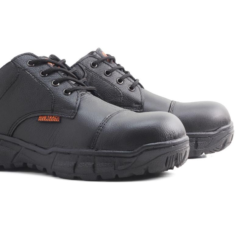 Jual ⅍ SEPATU BOOTS SAFETY KULIT ASLI Pria Ujung Besi RUBTRACK KING ...