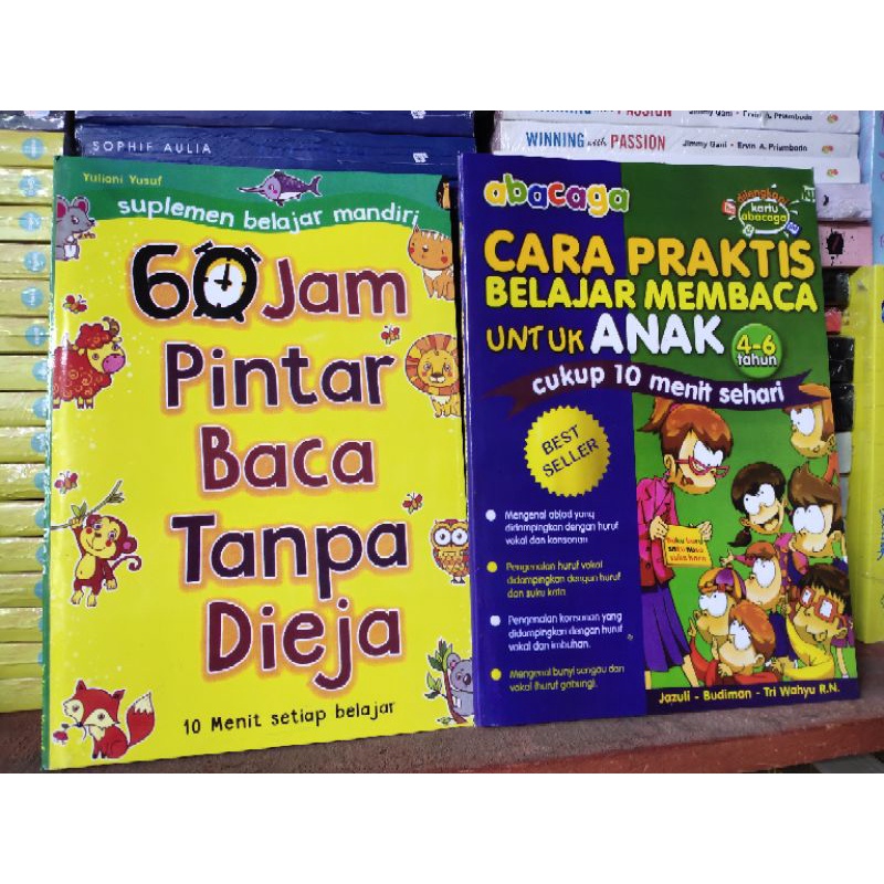 Jual 60 JAM BELAJAR MEMBACA,CARA PRAKTIS MEMBACA | Shopee Indonesia