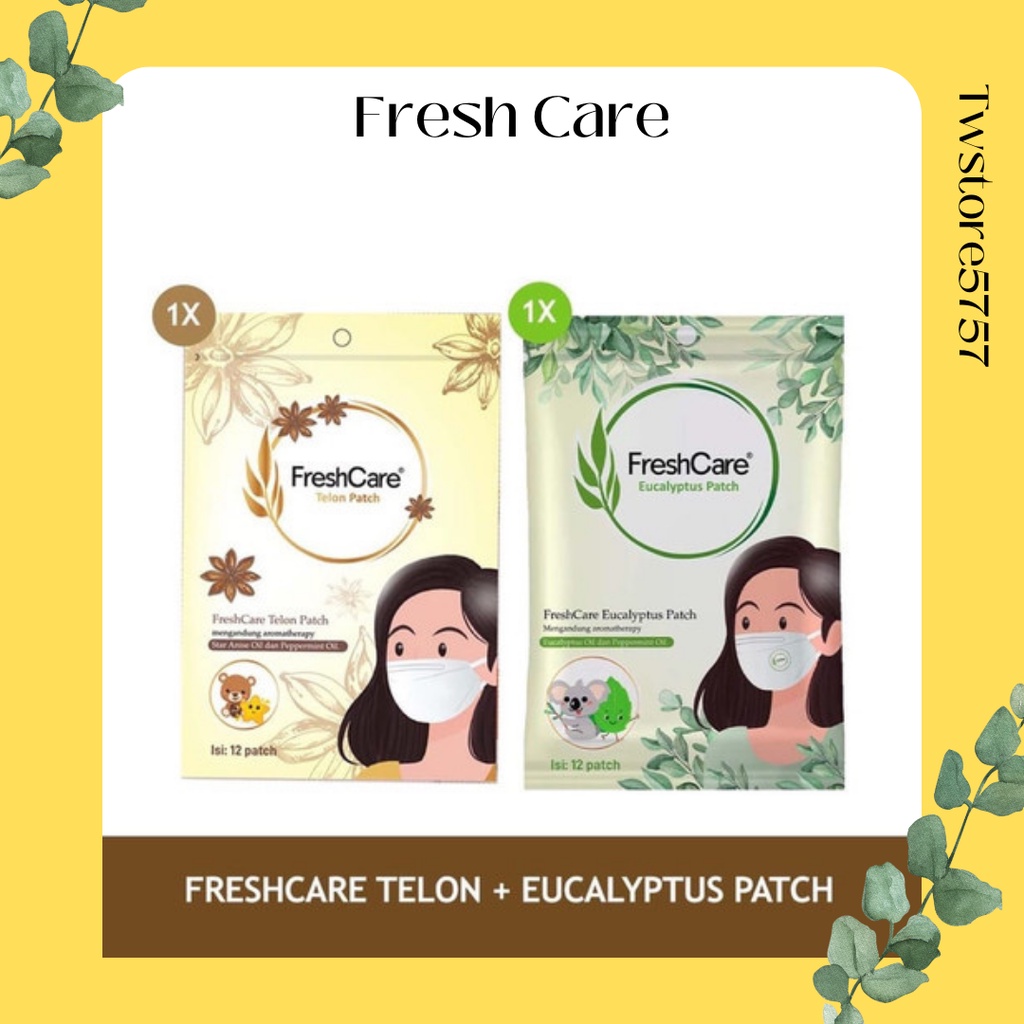 Jual Freshcare Eucalyptus Patch Isi 12 Patch Fresh Care Original ...