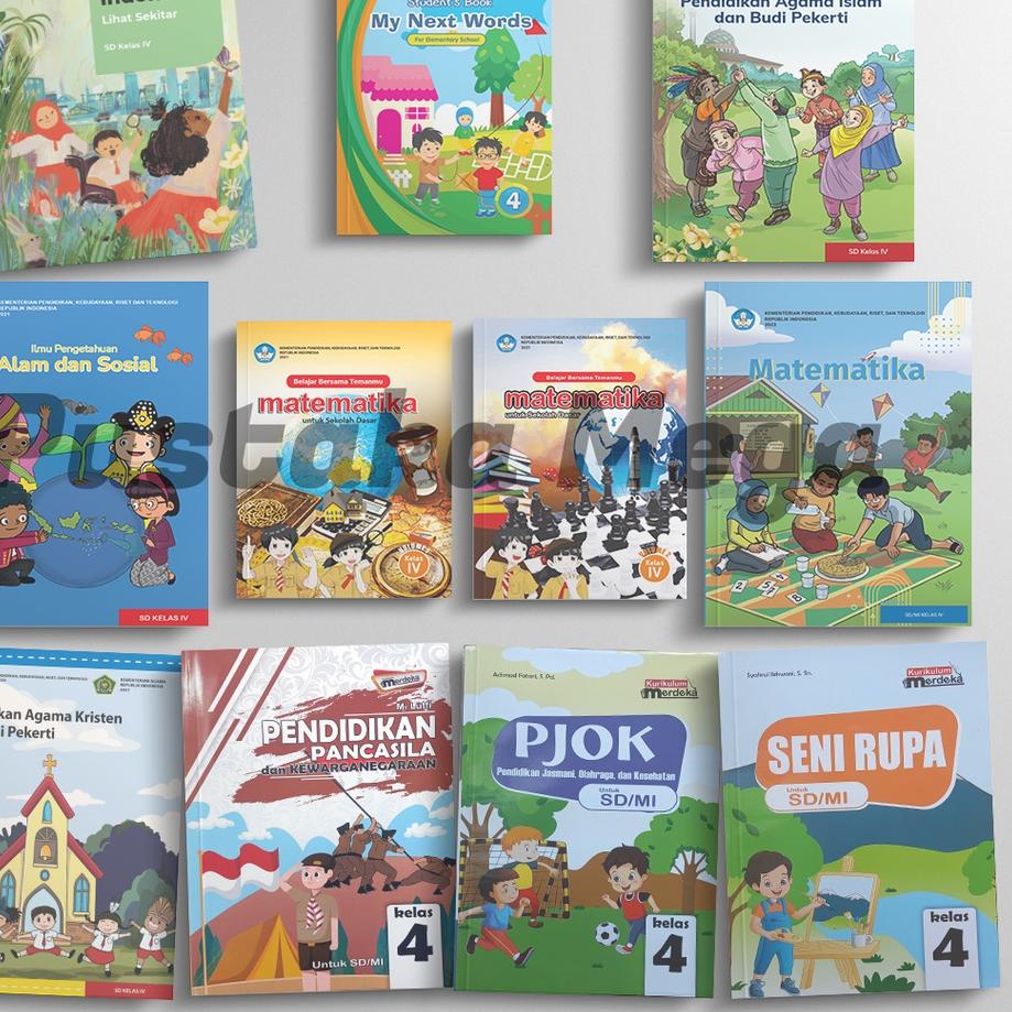 Jual RVI272 Buku Kurikulum Merdeka SD Kelas 4 (Kurikulum Merdeka ...