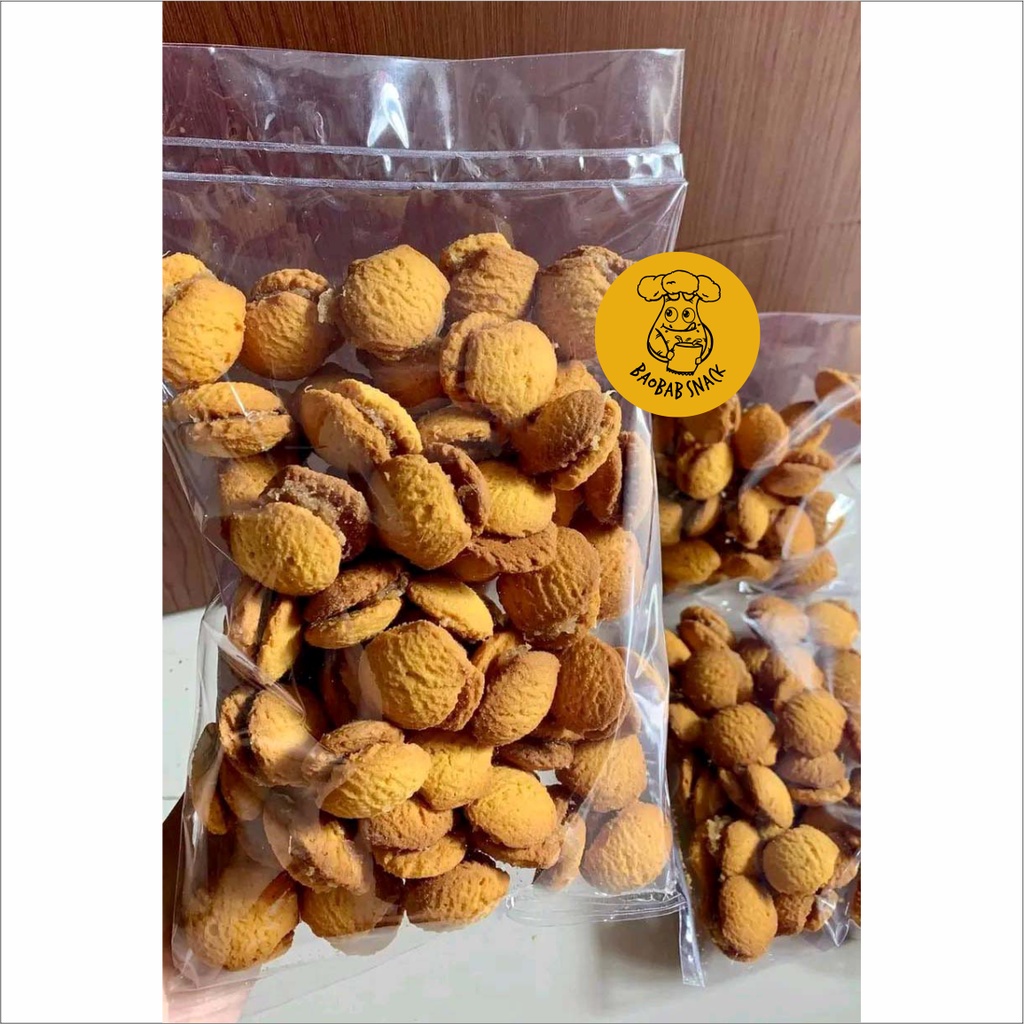 Jual Kue Kemiri Selai Nanas 500gr Baobab Snack Kue Kering Lebaran