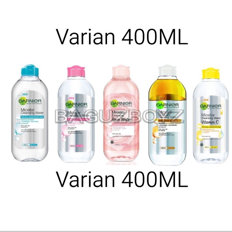 Jual Garnier Micellar Water 400ML | Shopee Indonesia