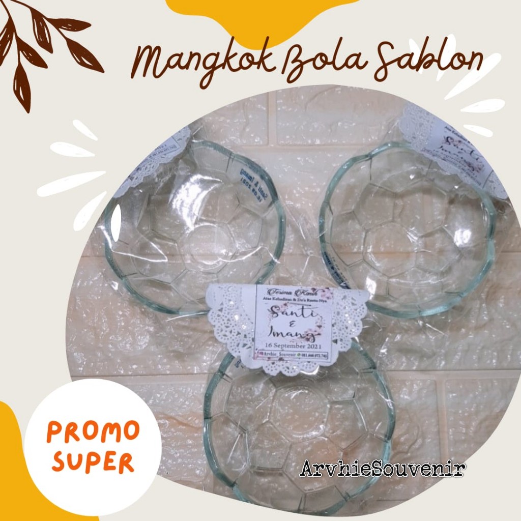 Jual Mangkok Bola Kaca Shopee Indonesia 4859