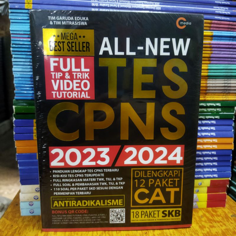 Jual BUKU ALL NEW TES CPNS 2023/2024 C MEDIA | Shopee Indonesia