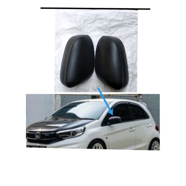 Jual Cover Spion Bagian Atas Honda Brio Satya Warna Hitam Doff Dop