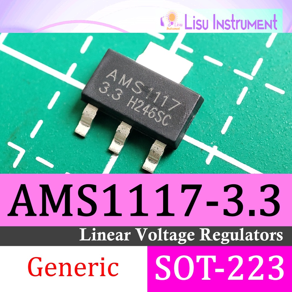 Produktbild von 5 Stück LDO-Spannungsregler NCV1117ST50T3G, Positiv, 5V/1A, SOT-223-3, Von Onsemi