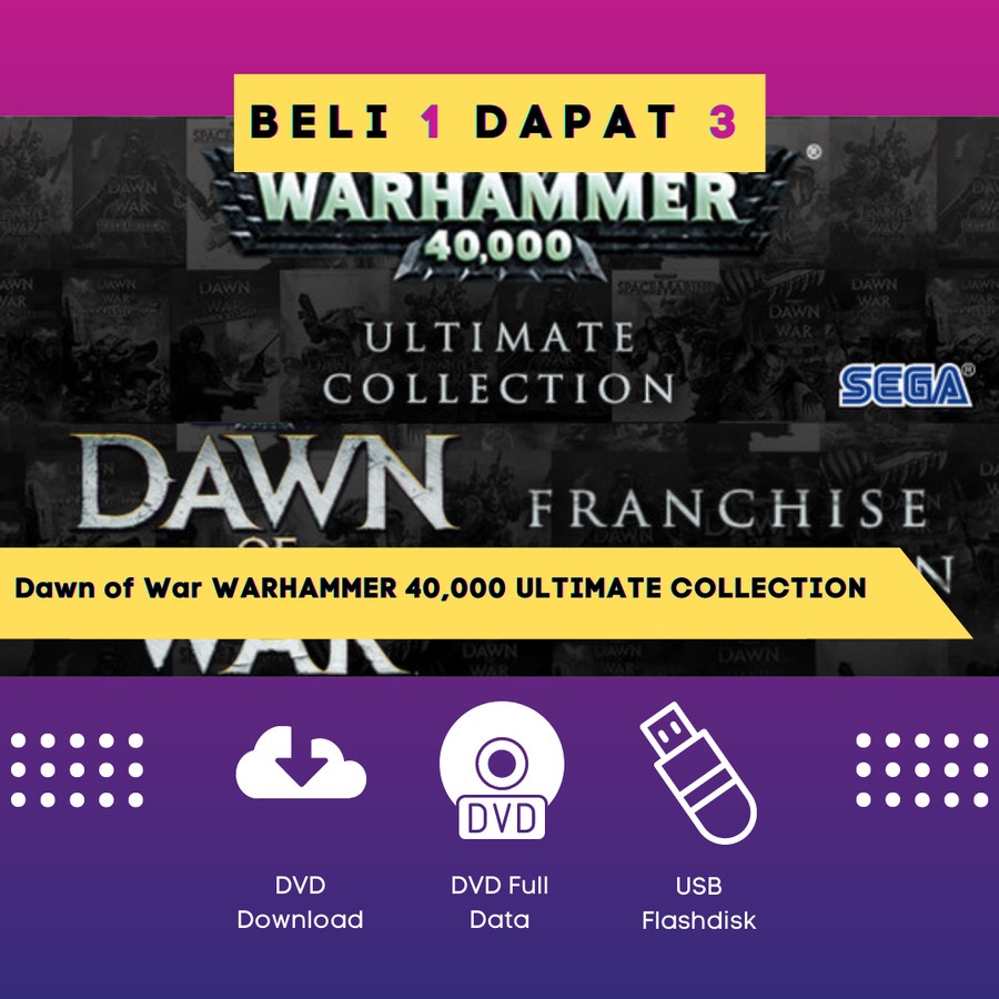 Jual Warhammer 40,000: Dawn Of War - Ultimate Collection | Game PC ...