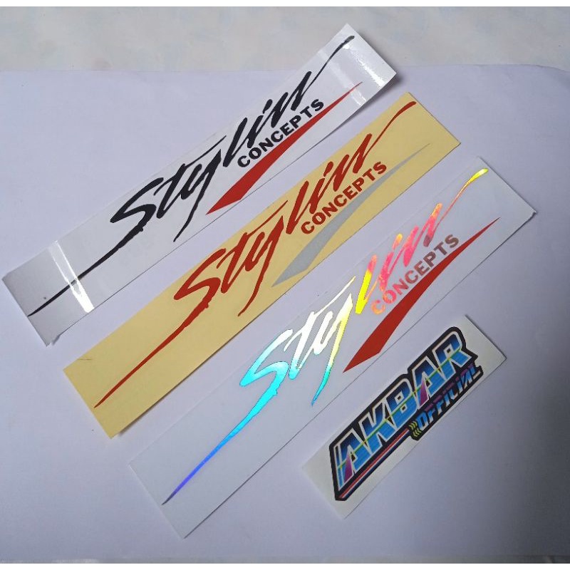 Jual stiker cutting staylin concepts | Shopee Indonesia