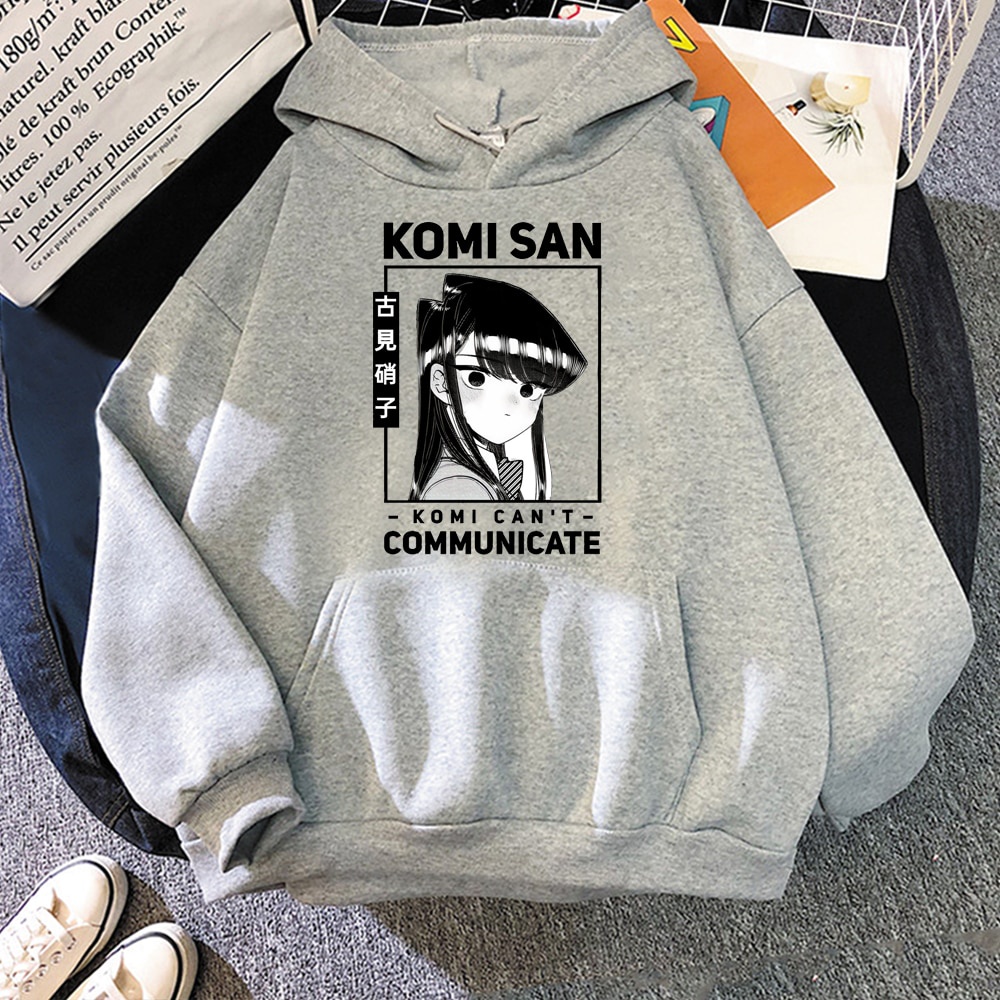 Jual Komi san wa Komyushou desu Karakter Hoodie Anime Komi Shouko