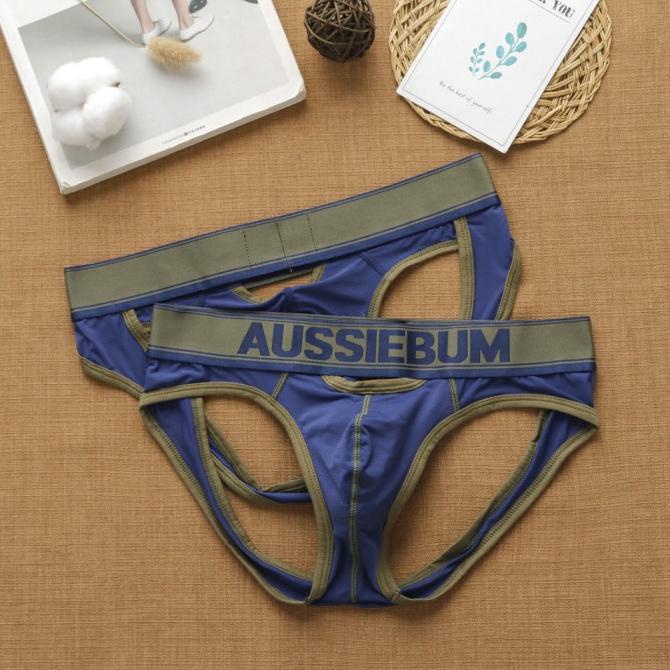 Jual PROMO AUSSIEBUM BOTTOMLESS JOCKSTRAP BRIEF 5 WARNA PENGIRIMAN