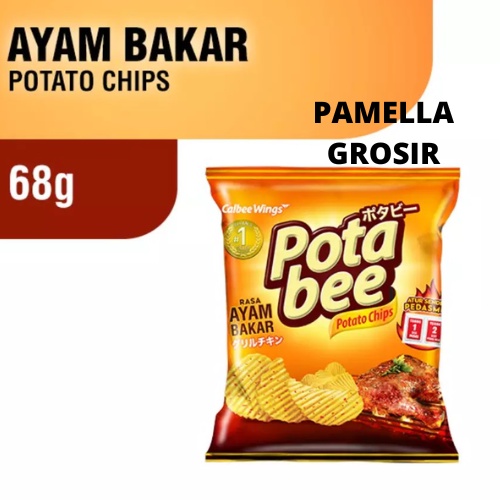 Jual POTABEE SNACK KENTANG AYAM BAKAR NETTO 68 GR SNACK makanan ringan ...