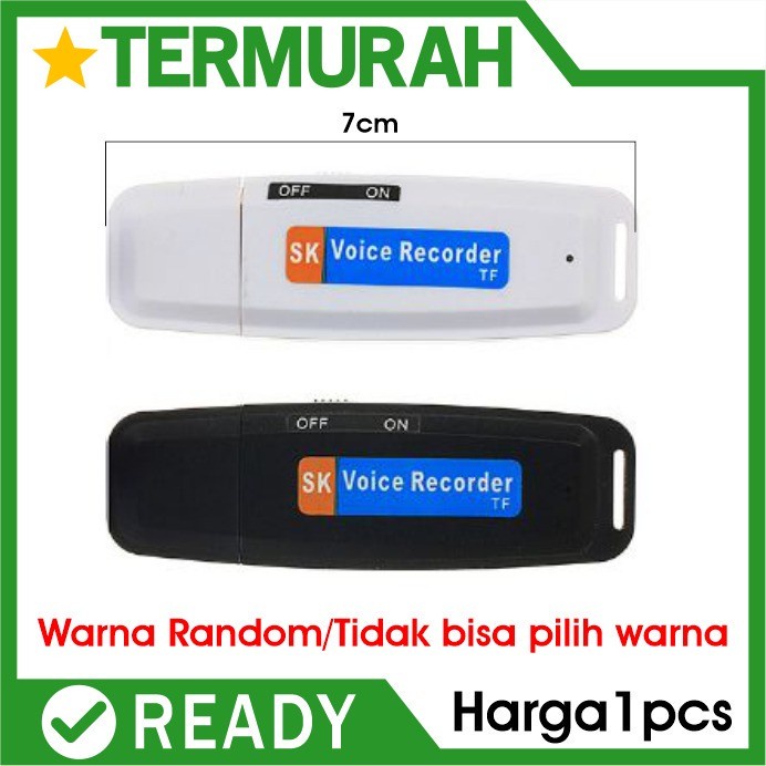 Jual Usb Voice Recorder Flash Disk Drive Alat Rekam Suara Perekam Spy