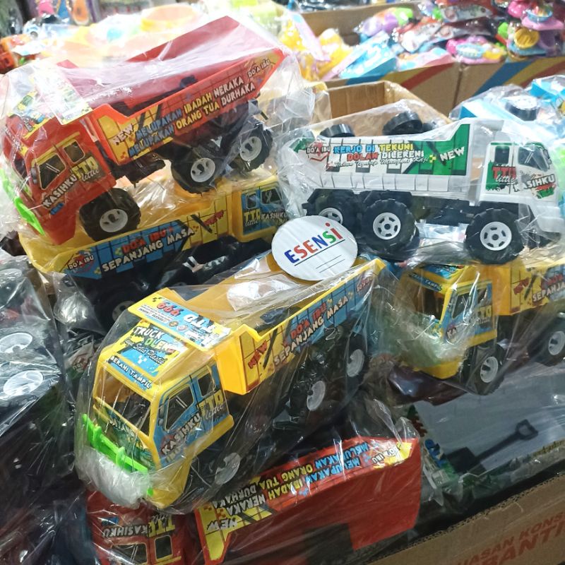Jual TTD new Mainan anak laki-laki Mobil Dump Truk Mobil Pengangkut ...