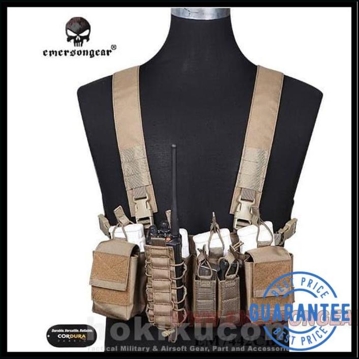 Jual Rompi Airsoft Tactical Vest Emerson Gear D Cr Tactics Chest Rig