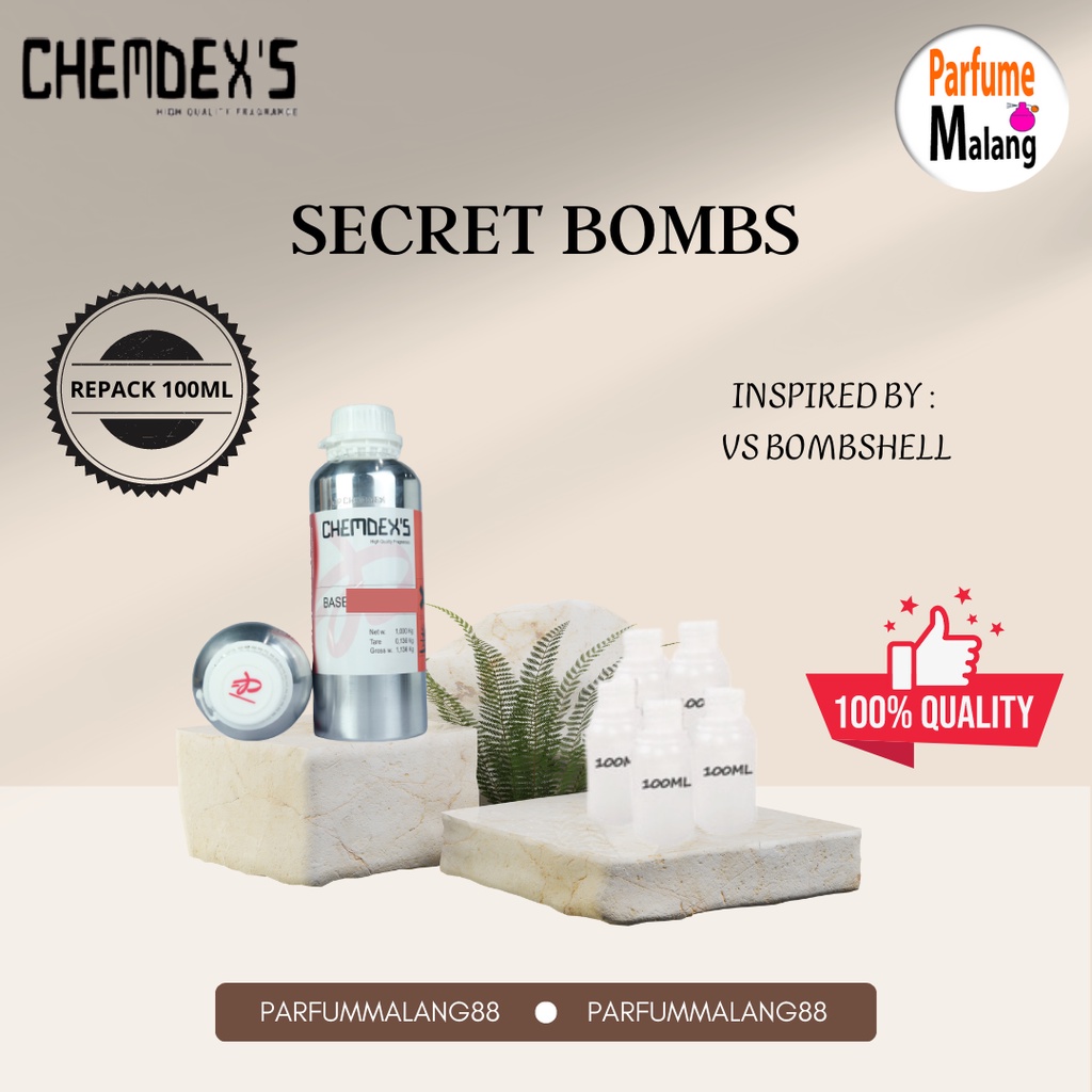 Jual BIBIT PARFUM MURNI CHEMDEX'S | SECRET BOMB | VS BOMBSHELL| KEMASAN ...