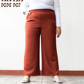 Haymeeidn Celana Kulot Scuba Bigsize Jumbo Xxl Xxxl