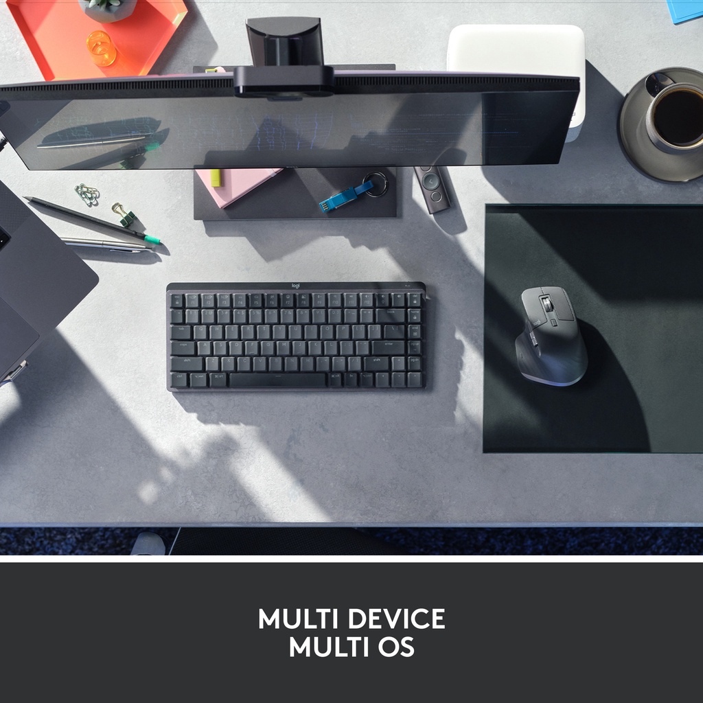 [BUNDLING] Logitech MX Mechanical Mini Tactile Keyboard Wireless Bluetooth Backlit & MX Master 3S Mouse (5)
