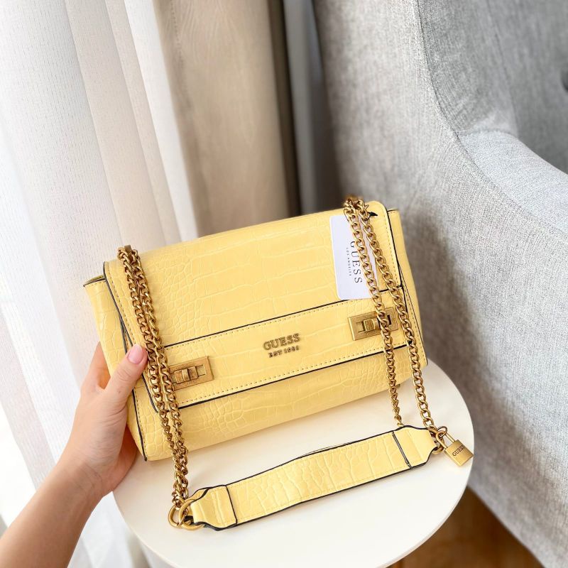 Jual Guess Katey Croc Print Mini Crossbody Bag Original Guess