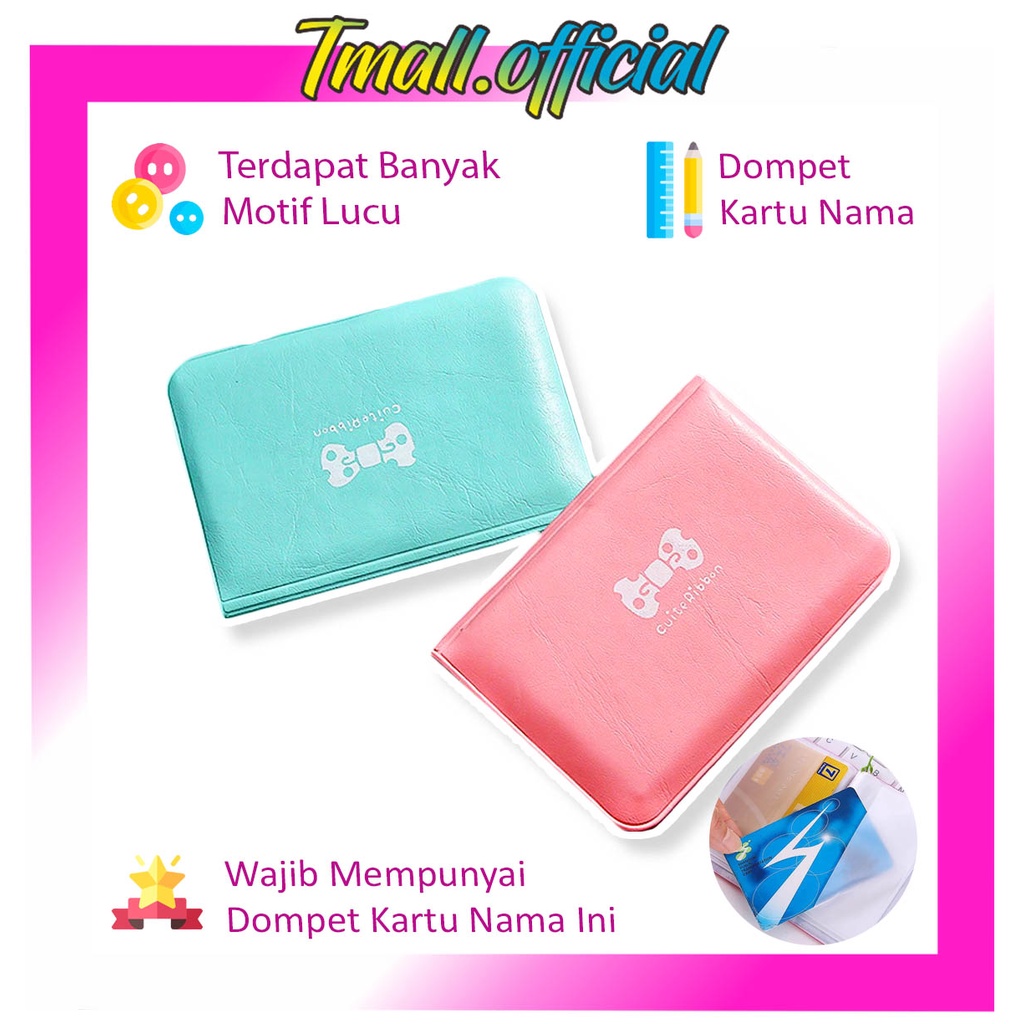 Jual TMALL Dompet Kartu Cutie Ribbon / Dompet ID Card / ID Card Holder ...