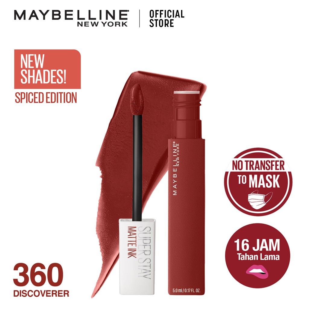 Jual Original Maybelline Super Stay Matte Ink Lip Cream Superstay Part 2 Shopee Indonesia 9090