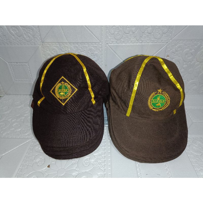Jual TOPI PRAMUKA SIAGA PITA KUNING | Shopee Indonesia