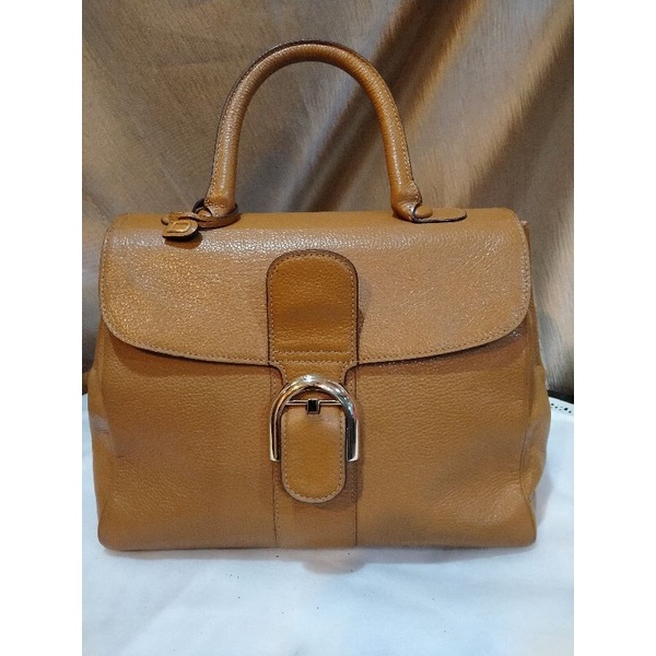 Jual tas kulit asli wanita fashion ala delvaux top handle bag