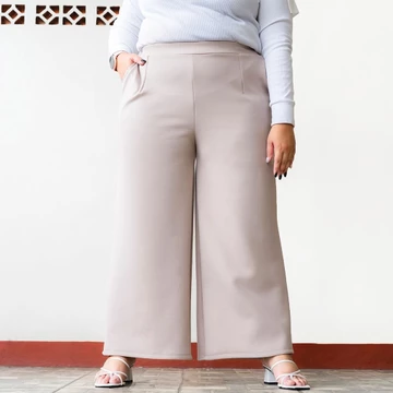 Haymeeidn Celana Kulot Scuba Bigsize Jumbo Xxl Xxxl
