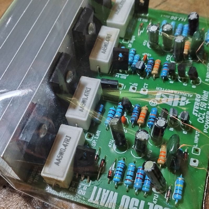 Jual Kit Power Amplifier OCL150 Watt Stereo | Shopee Indonesia