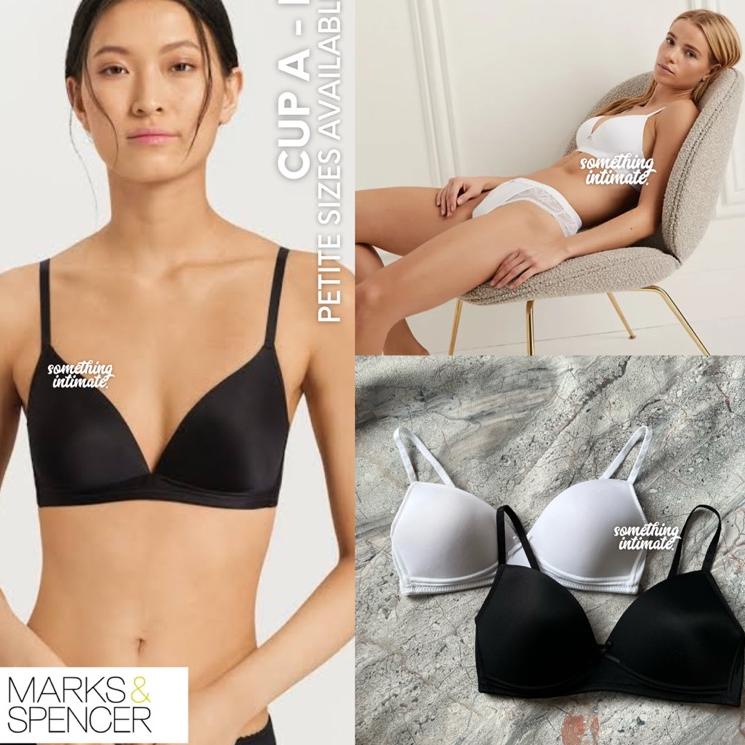 Jual [SALE] Marks & Spencer Petite Non Wired Plunge Tshirt Bra Small Size /  M&S Girl Miniset Ukuran Kecil Mini Cup AA 28A 28B 28AA 30A 30B 30C 32A 32AA  34AA 34A