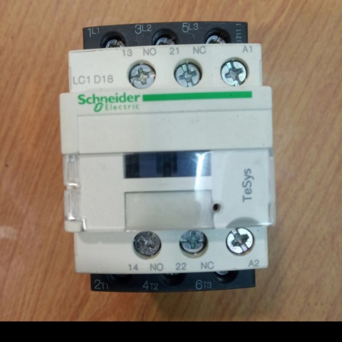 Jual Komponen Kontaktor / Contactor Schneider Lc1D18M7 / Lc1D18 M7 ...