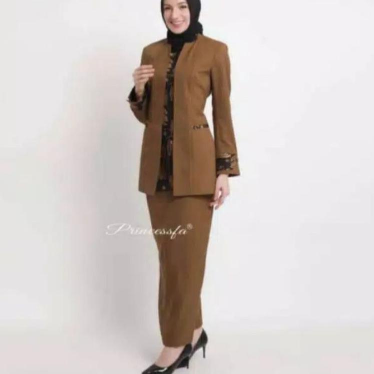 Jual SERAGAM DINAS PEMDA KOMBINASI BATIK MODEL KEBAYA ROK SPAN FREE ...