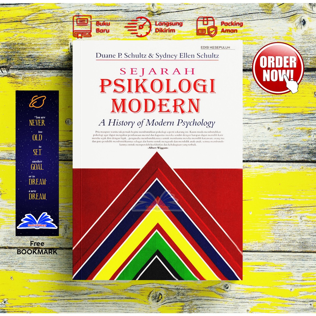 Jual Sejarah Psikologi Modern A History Of Psychology Edisi 10 - Duane ...