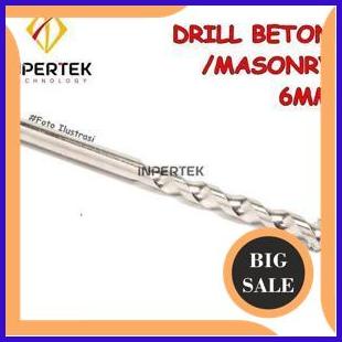 Jual Suku Cadang Mata Bor Beton Mm Drill Masonry Bit Mm Bor Tembok