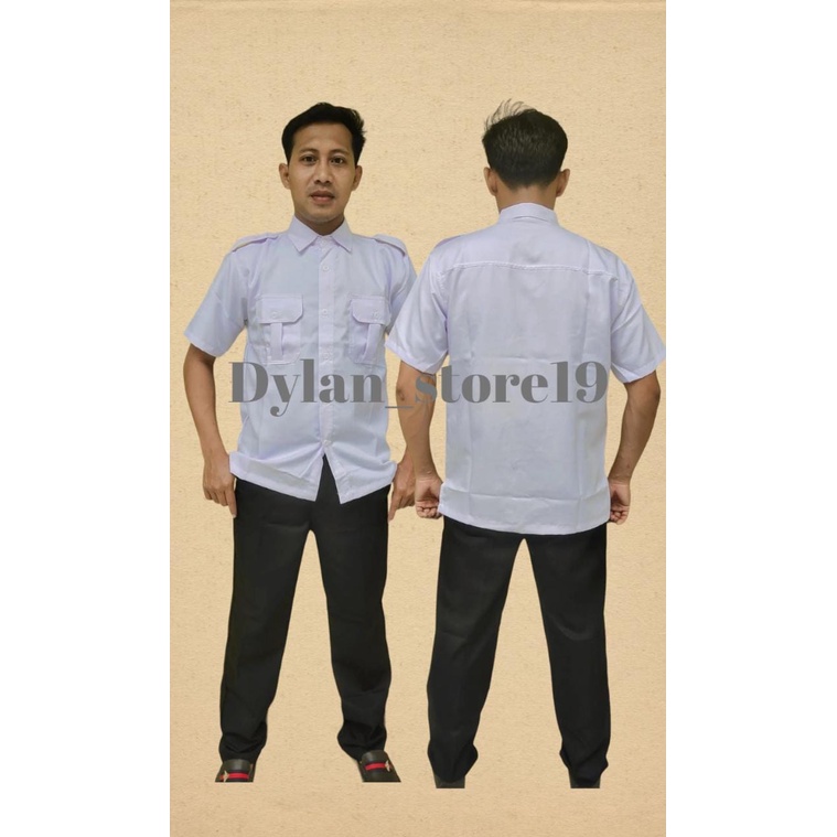 Jual Setelan Seragam Pns Putih Baju Kerja Atasan Pdh Dan Celana Pdh