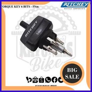 Jual accessories KUNCI TORSI RITCHEY TORQUE KEY 6 BITS - 5Nm 1F3BZ3 ...