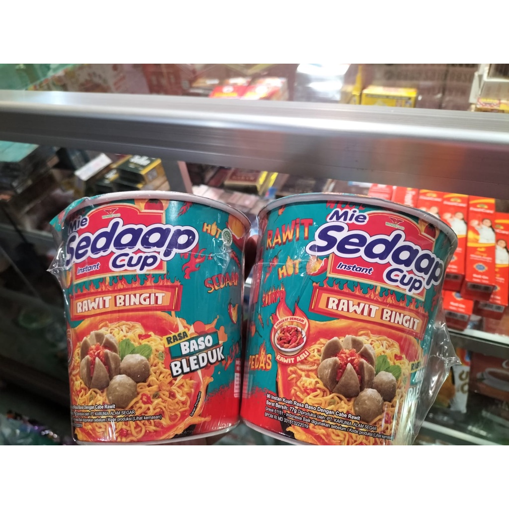 Jual Mie Sedap Cup Rasa Baso Bleduk Shopee Indonesia